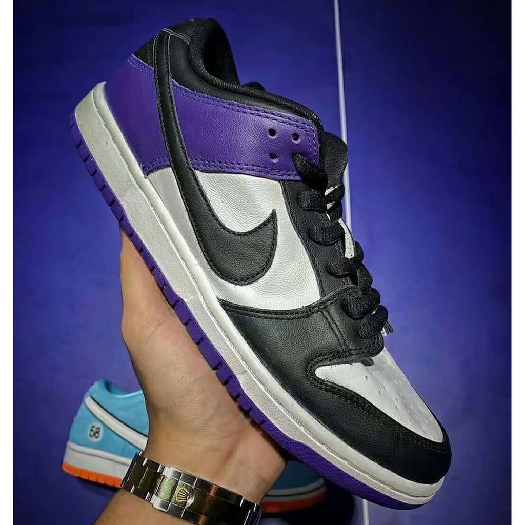 【正品】Nike SB Dunk Low "Court Purple" 黑紫 BQ6817-500