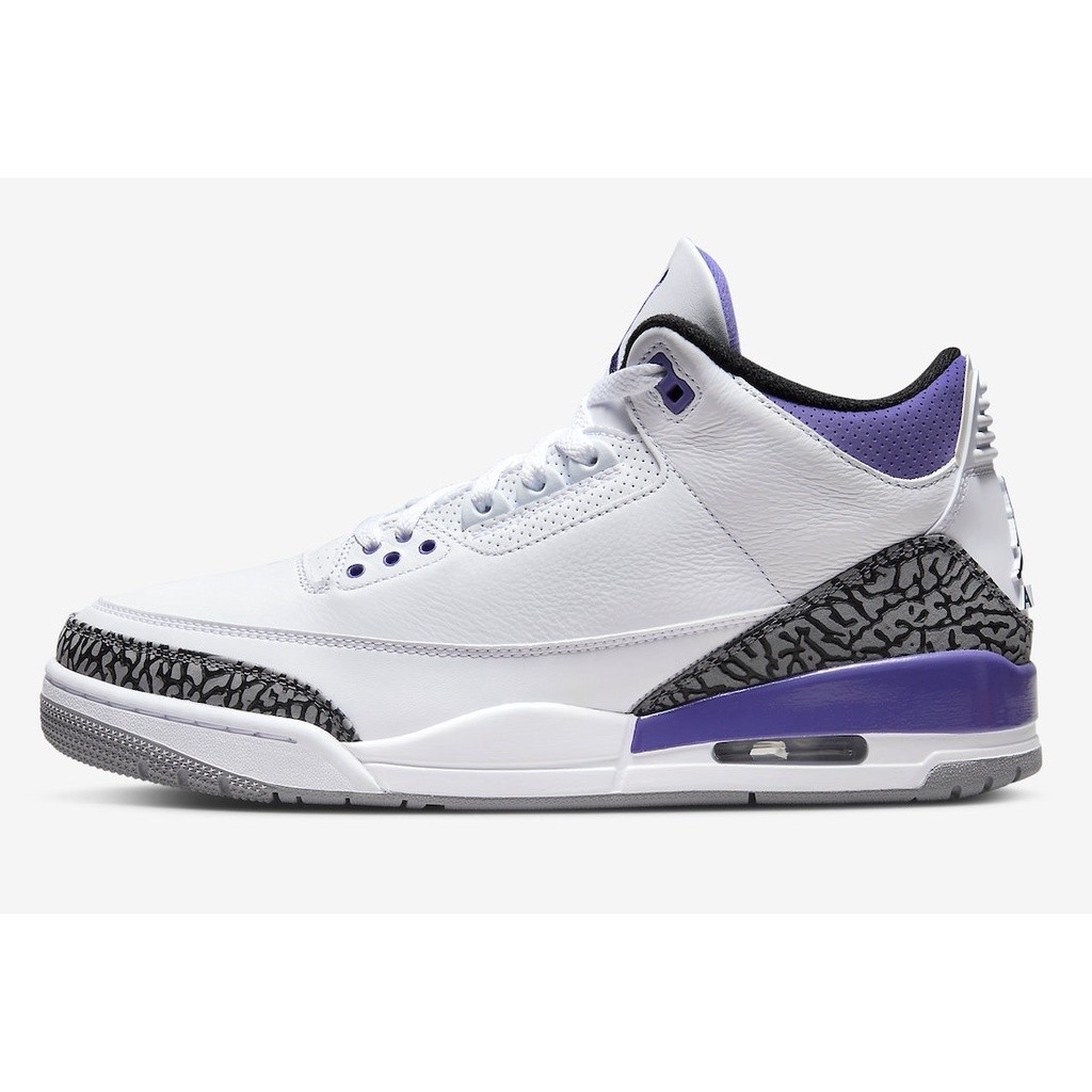 {正品}Air Jordan 3 Dark Iris CT8532-105 AJ3 籃球鞋