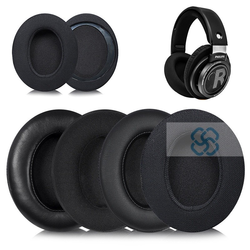 【XY音悅】適用飛利浦SHP9500耳機套shp9500耳罩皮套自帶卡扣頭戴頭樑套配件