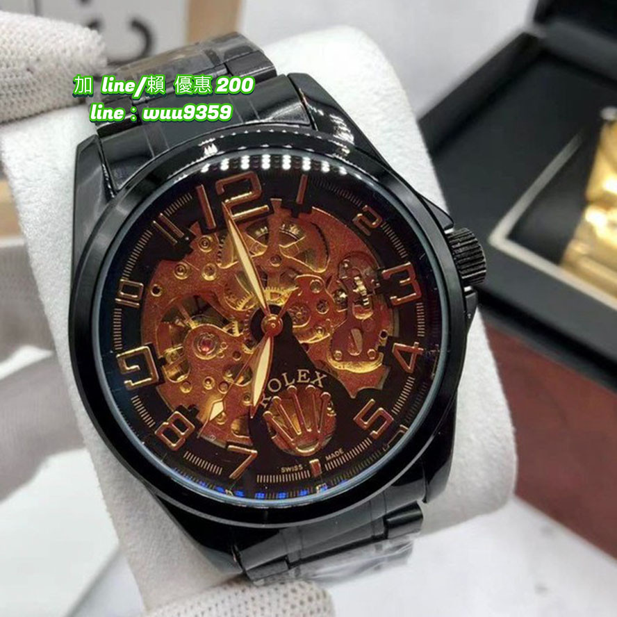 Rolex 勞力士 機械表 男士腕錶 休閑商務男款手表 全自動機械機芯表
