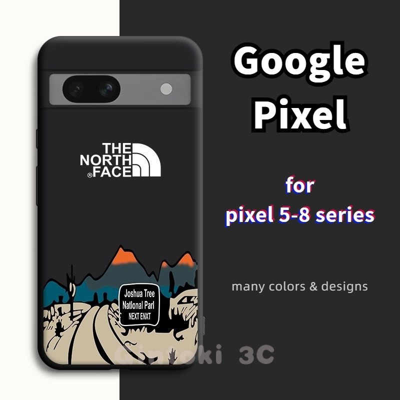 【熱賣】□Google Pixel 8 Pro 7 6 5 7A 6A 5A 5 手機殼軟殼北牌矽膠手機殼帶掛繩條時尚外