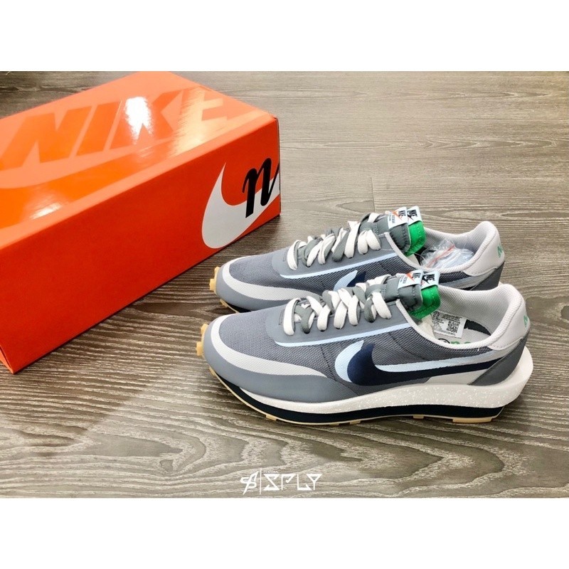 【代購】CLOT x Sacai x Nike LDV Waffle 灰藍 DH3114-001