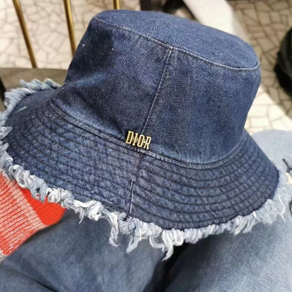 二手精品 Dior 迪奧 牛仔帽 流蘇帽 遮陽帽 男女同款
