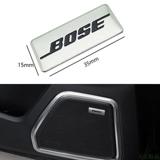 天天酷炫🎓汽車音箱貼 3D立體標 字標 博士標誌 喇叭罩 Boss金屬車標 BOSE金屬 音響貼標 適用Mazda A