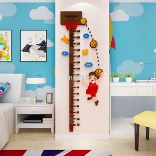 【台灣優質】寶寶兒童身高測量牆貼3D立體亞克力卡通牆面裝飾男孩房間佈置貼紙 壁貼