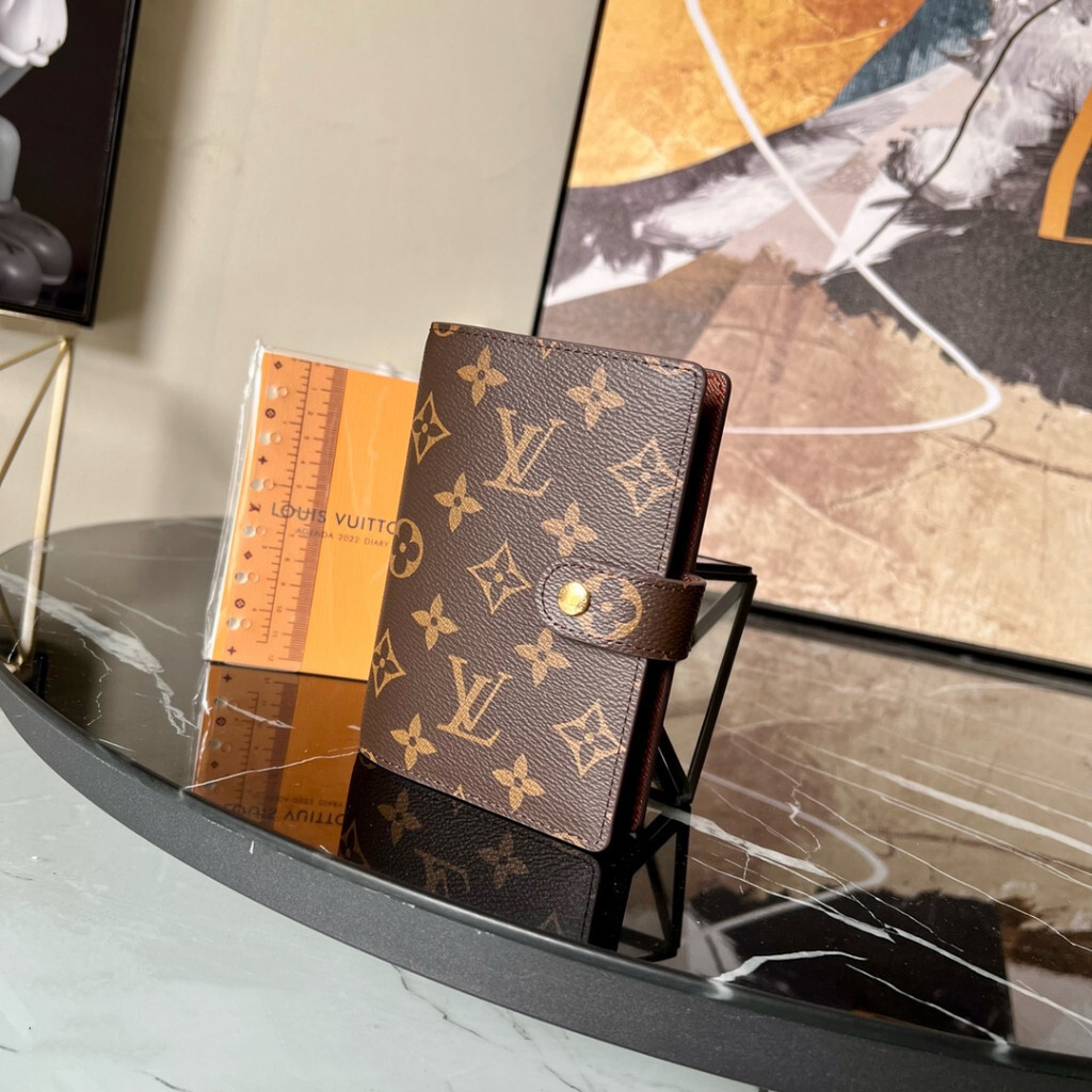 『二手精品』 LV 路易威登 Monogram 經典 老花R20005 記事本 信用卡夾 錢夾 錢包 短夾