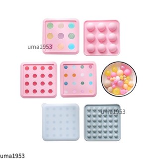 【萬佳】【帶蓋】迷你小圓球模具 翻糖矽膠模具 月餅流心餡模具 冰球冰格模 威士忌模 珍珠奶茶模具 製冰盒 軟糖模 巧克力