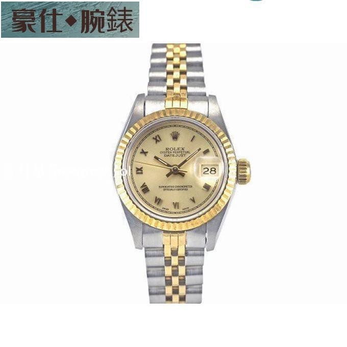 高端 ROLEX 勞力士錶 69173 26mm 女錶 原廠面 編號B070824R