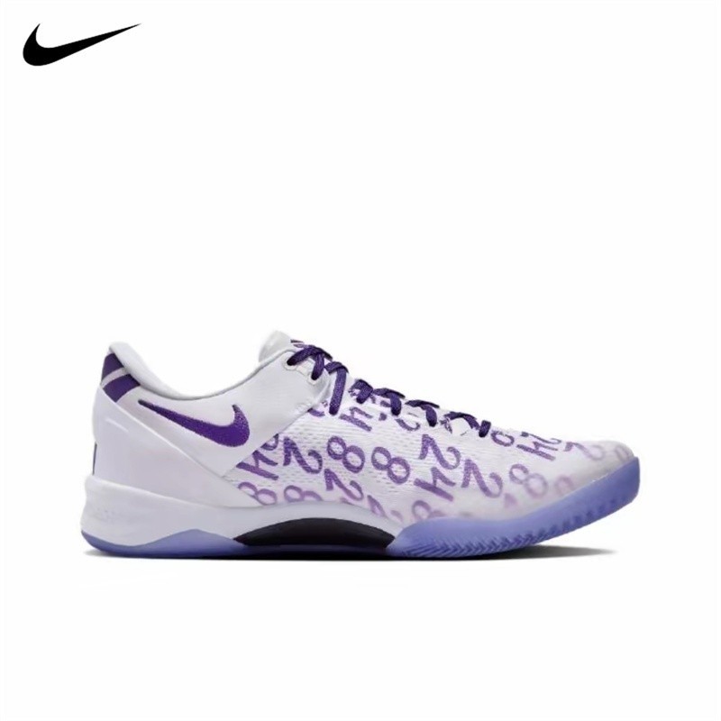 ▶Nike Kobe 8 Protro 籃球鞋 白 威尼斯海灘 紫 FQ3548-001 FQ3569-100