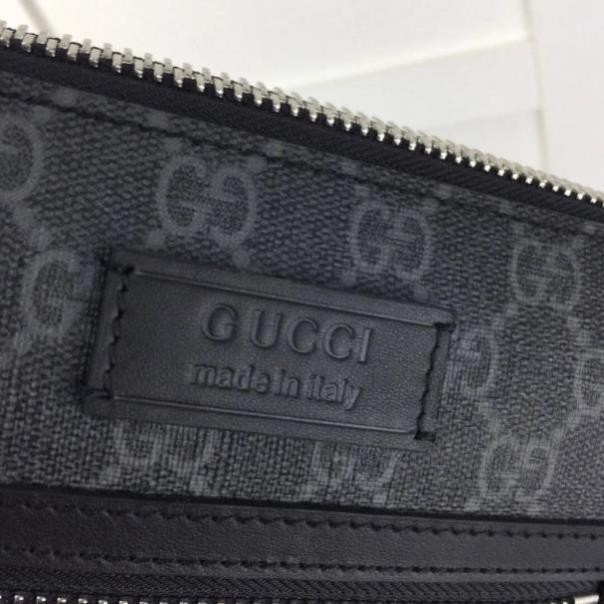 二手%GUCCI 古奇 男包斜挎包 實物，款號523599克PVC，尺寸21x23x4cm 古奇