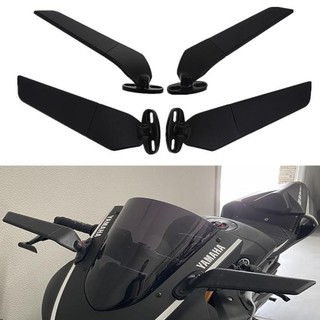 【當天出貨】YAMAHA YZF- R3- R15- R25 R15M 改裝定風翼後照鏡機車倒後鏡 重機車側翼通用反光鏡