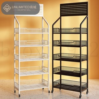 可開發票 廠傢直銷 便利店超市貨架置物架小賣部可移動貨架展示架落地多層陳列架 TKGR