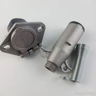 免運 大型貨車通用七孔插頭7芯插座，ABS/EBS插頭座，純銅芯材質，適用於半掛車電源連接。