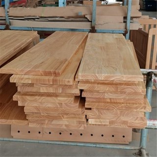 ❤新店下殺價❤定製橡膠木指接板無節E0級進口實木板材踏步板實木板桌面板材桌面 TU3J
