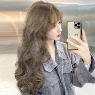 ⚡假髪套女全頭逼真長卷髪日系大波浪網紅髮型cos金色長髪lolita全套頭女裝大佬可愛修臉發套