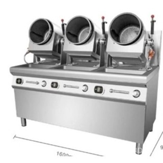 【搶購 機器價格】炒菜機 炒飯機 賽米控全自動拋鍋炒菜機 商用大型智慧滾筒炒飯機 燃氣炒鍋炒粉 ZEPF