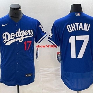 #🎉促銷🎉# 美職聯棒球服 洛杉磯道奇 Dodgers17 大谷翔平 Ohtani球衣 運動服男裝
