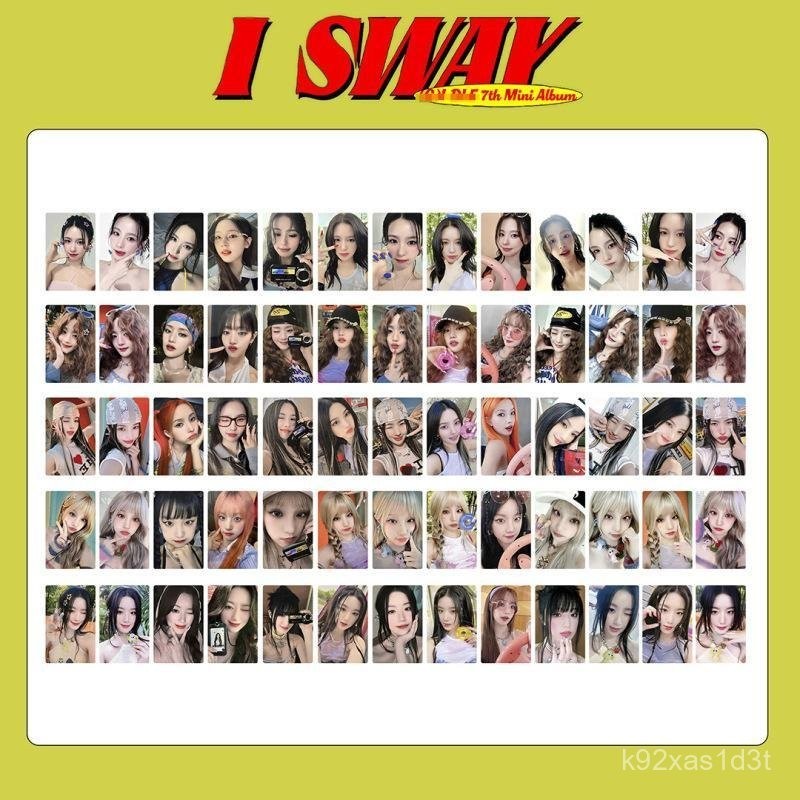 gidle第七張迷你專輯《I SWAY》特典卡 田小娟 宋雨琦 葉舒華 minnie g i dle小卡 衕款自製