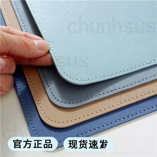 【臺灣熱賣】超大辦公桌電腦桌標墊學習書桌墊皮質防水防油寫字桌墊傢用定製 皮革滑鼠墊 鍵盤墊 防水寫字書桌墊