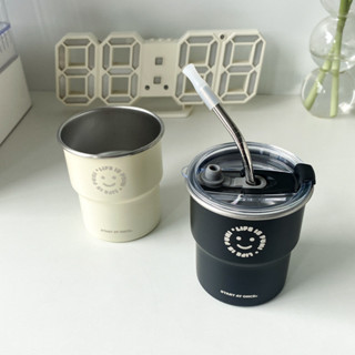 TOY.304不鏽鋼ins風隨手杯戶外露營杯子馬克杯便攜咖啡杯
