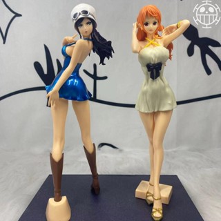 *羊洋潮惠玩*【國版精品】廠海賊王 白色 禮服裙 娜美 編年史 妮可 羅賓 景品 手辦 禮服裙 娜美 編年史 妮可 羅賓