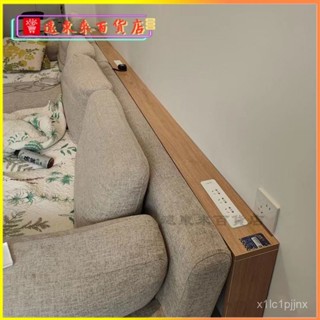 可開發票沙髮後置物架超窄帶插座長條桌窄櫃桌電動沙髮後書架頭床尾夾縫 床邊夾縫櫃 長條窄櫃 收納櫃 縫隙櫃沙發床縫填 E3