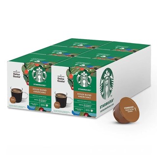 星巴克 家常美式咖啡膠囊 72顆 適用NESCAFE Dolce Gusto機器 W136556