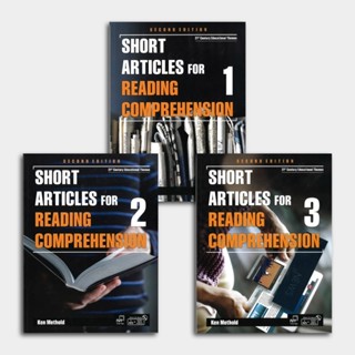 <姆斯>Short Articles for Reading Comprehension (1/2/3) 2/e Methold 9781640150874/9781640150881/9781640150898 <華通書坊/姆斯>