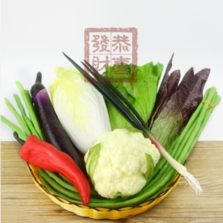 🥂六一禮物🥂活動假蔬菜水果模型場景佈置廚房擺件攝影道具田園軟裝飾模擬蔬菜
