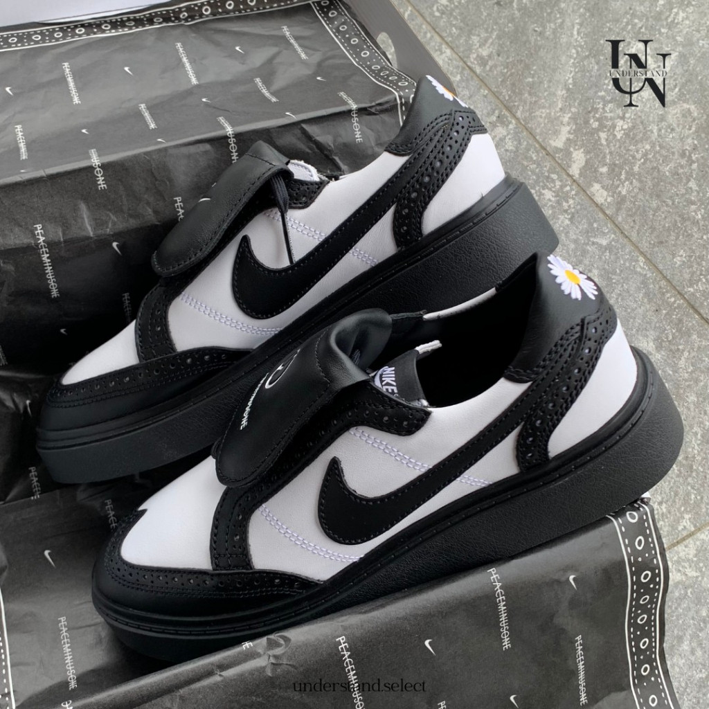 代購免運PEACEMINUSONE x NIKE KWONDO 1 熊貓 GD鞋 權志龍 DH2482-101