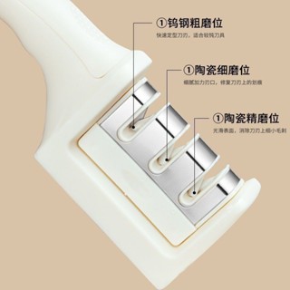 🔥 免運 現 熱銷堡迪斯多功能磨刀神器高檔家用快速特厚磨刀器手動菜刀廚房易磨刀