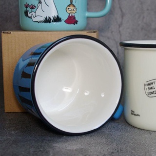 限時優惠JL 日本設計姆明Moomin趣味陶瓷杯 卡通可愛馬克杯牛奶水杯情侶杯