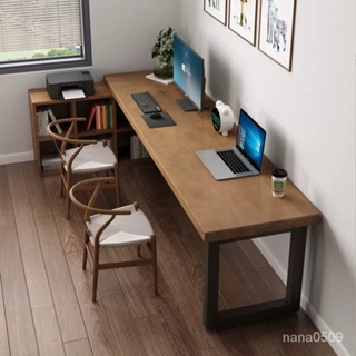 【轉角桌 工廠直銷】現代簡約傢用實木轉角書桌書櫃一體臥室辦公臺式電腦桌學生寫字桌 3LUV