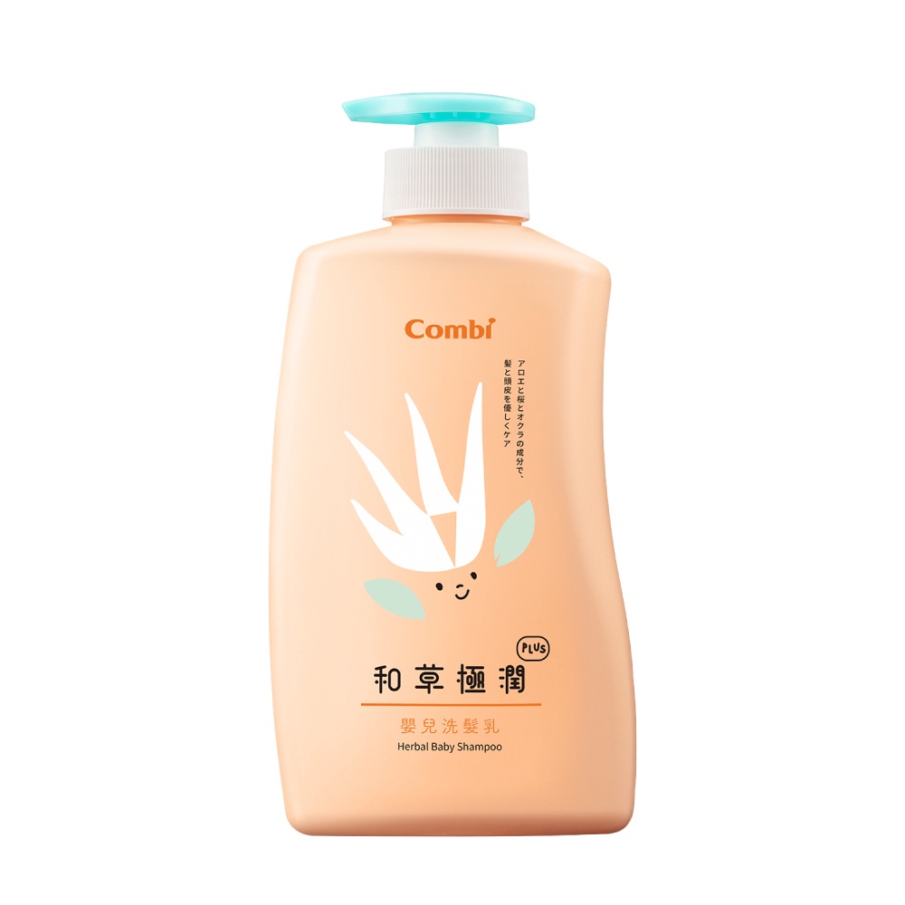 Combi 和草極潤嬰兒洗髮乳plus 500ml【甜蜜家族】