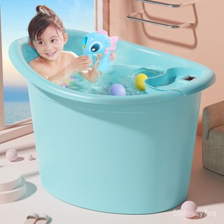 【兒童款】加大加厚折疊兒童幼兒泡澡桶 浴盆 泡澡桶 幼兒澡盆 折疊浴桶 洗澡桶 成人泡澡桶 傢用大號沐浴桶浴缸