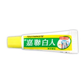 【 白人牙膏 】飯店用 旅館用 民宿用 拋棄式 牙膏 小條 5g 隨身 外出 獨立包裝