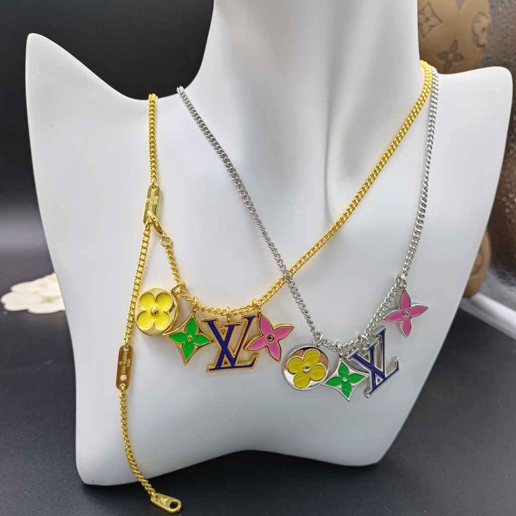 Louis Vuitton LV Instinct Enamelled Necklace