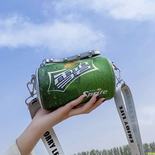 🔥甄選好物❥ 2020夏新款個性可口可樂包女易拉罐包單肩鏈條包可樂瓶斜挎小包包