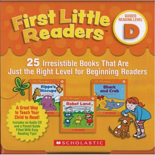 FIRST LITTLE READERS LEVEL D/我的第一套小小閱讀文庫 25本小書+qr code