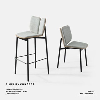 【設計師 新款】免運 北歐 網紅蝴蝶椅 設計師款 實木餐桌 椅子 意式現代簡約靠背椅餐椅傢用