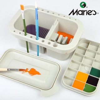 multifunctional pen washing bucket color palette art水洗笔桶