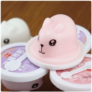 臺灣現/貨✨ 扣扣彈彈 果凍好吃的蒟蒻果凍兔子造型早餐代餐下午茶點兒童零食休閒甜品多口味