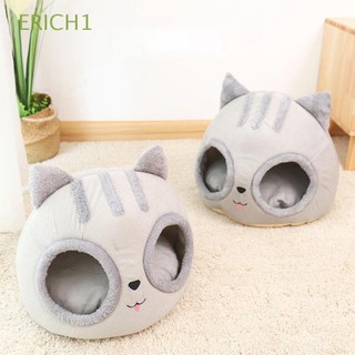 Cute Cat Beds Cozy Small Dog House Kitten Cushion Cave Remov