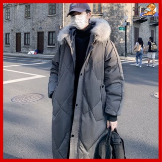🔥外套男 連帽外套 風衣外套 美式外套 男生外套 夾克外套男 春秋外套 潮男外套 羽絨服男中長款2023年冬季新款韓版