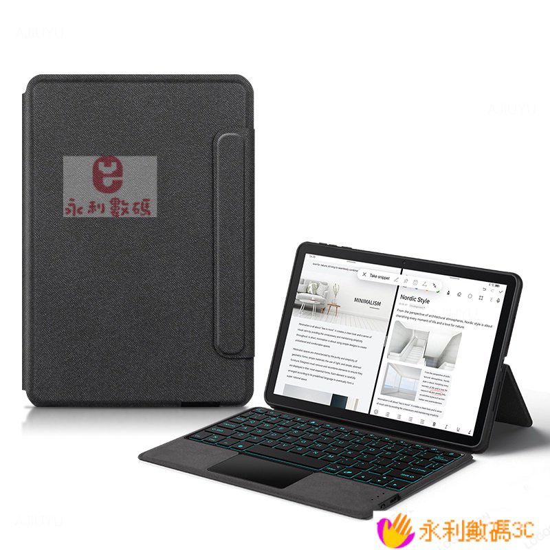 【限時下殺】三星Tab S6 Lite智能藍牙鍵盤保護套10.4英寸SM-P610/P615無線觸控鍵盤皮套2022平闆