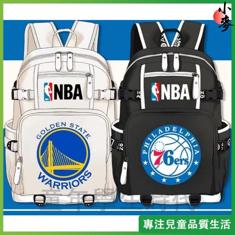 小麥-雙肩包 NBA歐文籃球訓練包 ins潮流後背包 學生初中小學背包 書包雙肩電腦學生包