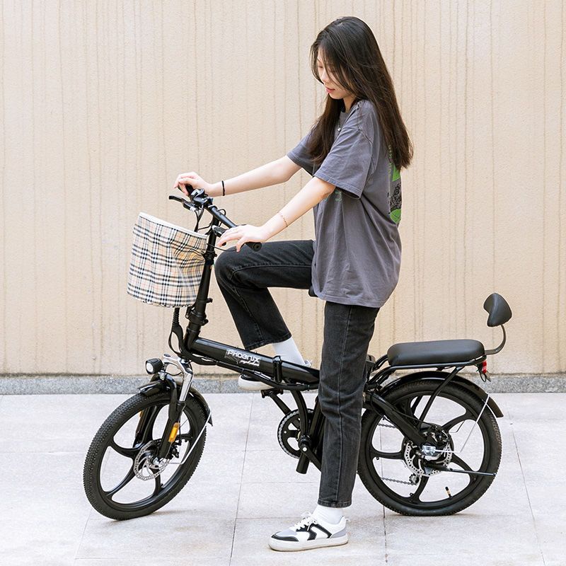 【臺灣專供】鳳凰鋰電池助力電動腳踏車男女士小型代駕新國標電動單車電瓶車