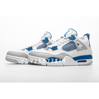 正版 Air Jordan 4 OG “Military Blue” 白藍 籃球鞋 男鞋 308497-105 運動鞋
