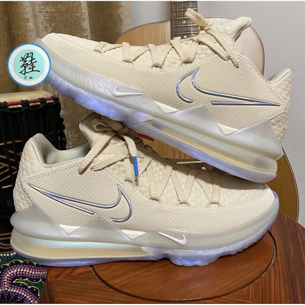 Nike LeBron 17 Low EP 米黃 籃球鞋 運動鞋 CD5006-200