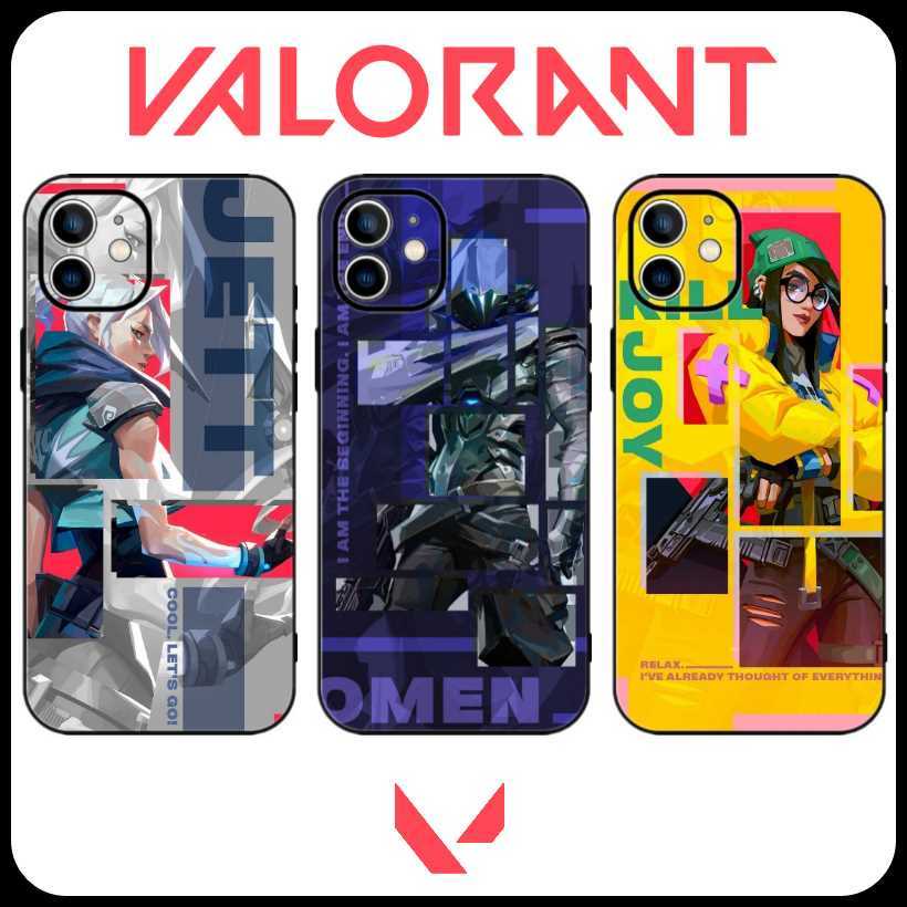 特戰英豪 手機殼 特戰英豪 周邊 Valorant 無畏契約遊戲周邊手機殻Valorant瓦羅蘭特適用蘋果VIVOPPO